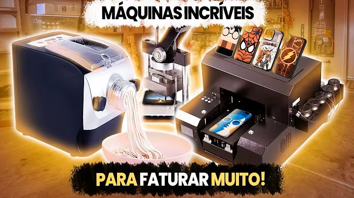 Thumbnail do vídeo de ideias de negócios com máquinas