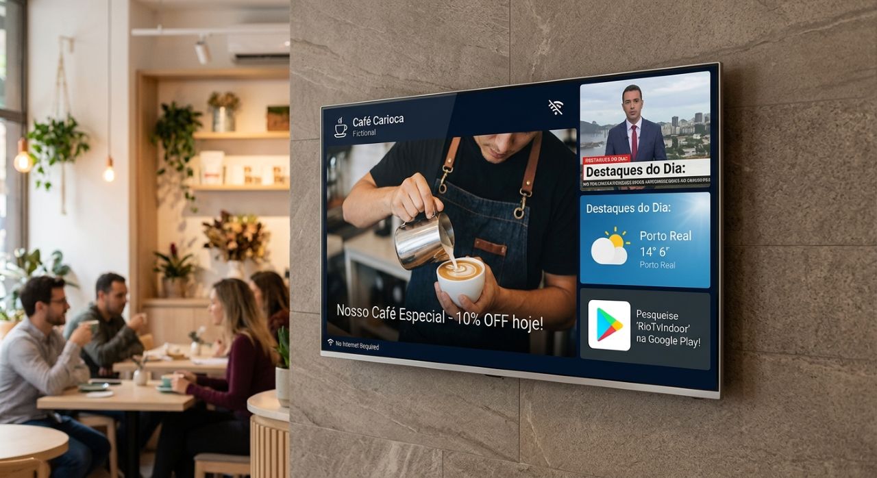 Aplicativos Profissionais para TV Indoor: Como Escolher o Player Ideal