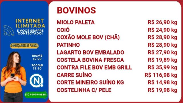 Mídia Indoor como Tabela de Preços